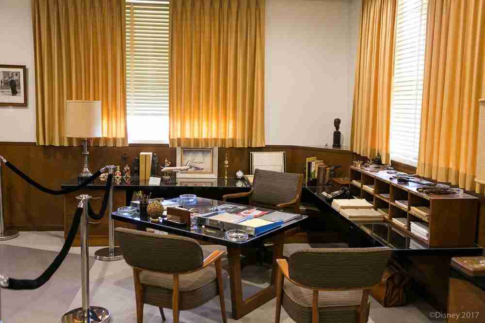 Walt Disney's Office Photo Tour - Laughter Is No Enemy To Learning