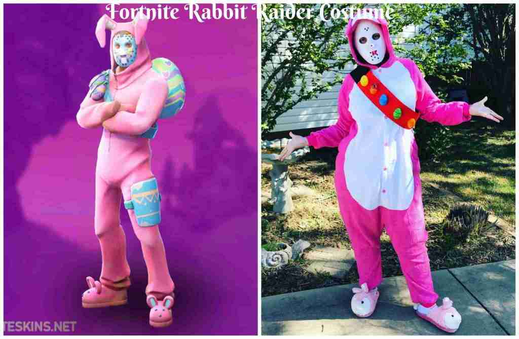Fortnite Rabbit Raider Costume: Easy DIY Halloween Costume