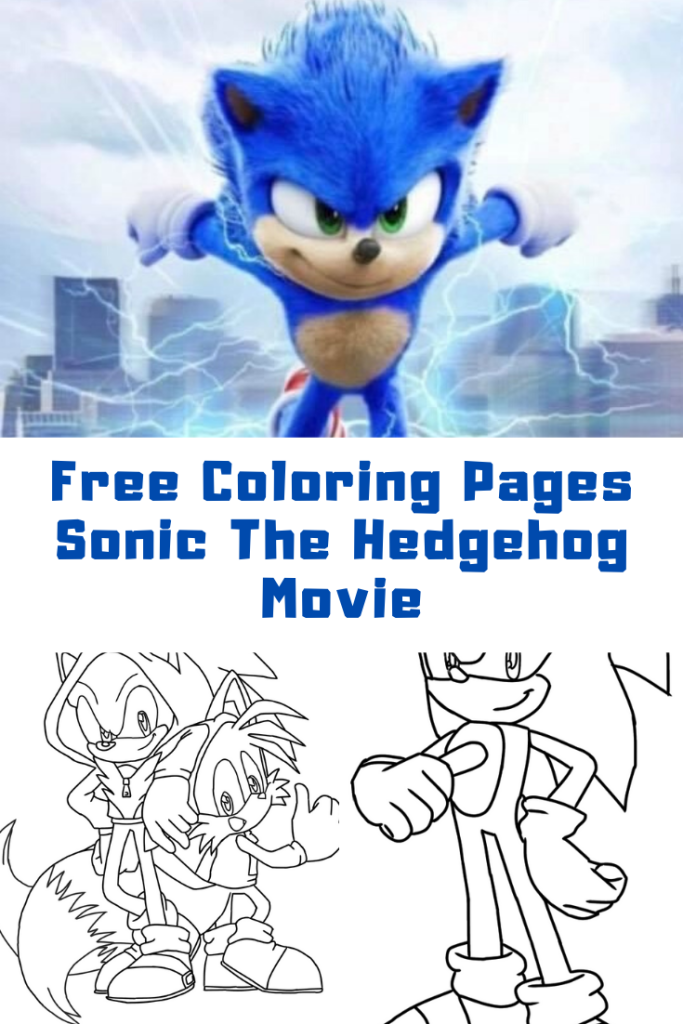 Sonic The Hedgehog Coloring Pages & Activities: FREE ...