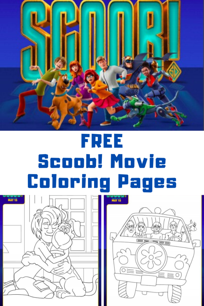 Scoob Printable Activity & Coloring Pages