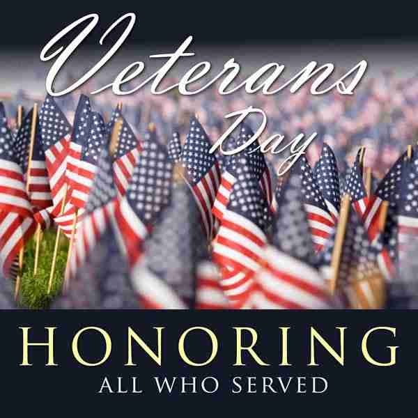 honor those who served on veterans day