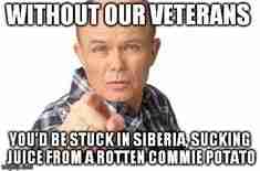 without veterans stuck in siberia