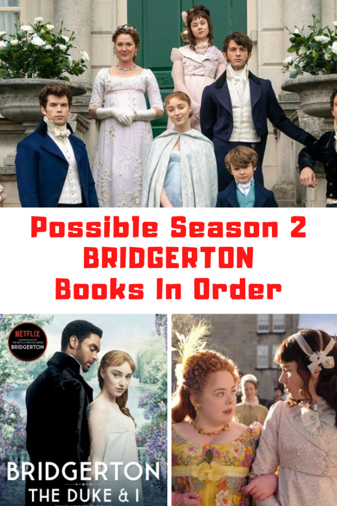 BRIDGERTON SEASON 2 Bridgerton Books In Order