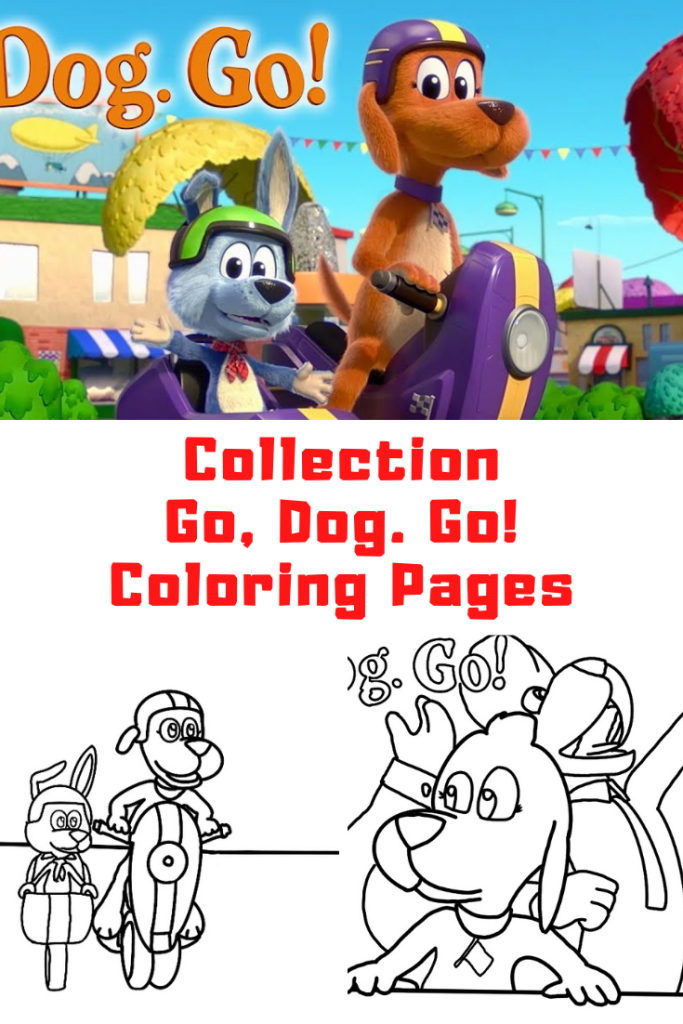Go, Dog. Go! Coloring Pages
