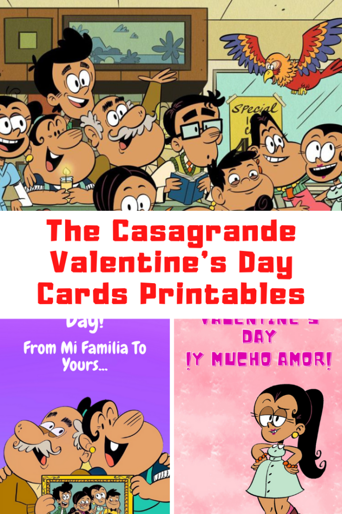 The Casagrandes Valentine's Day Cards