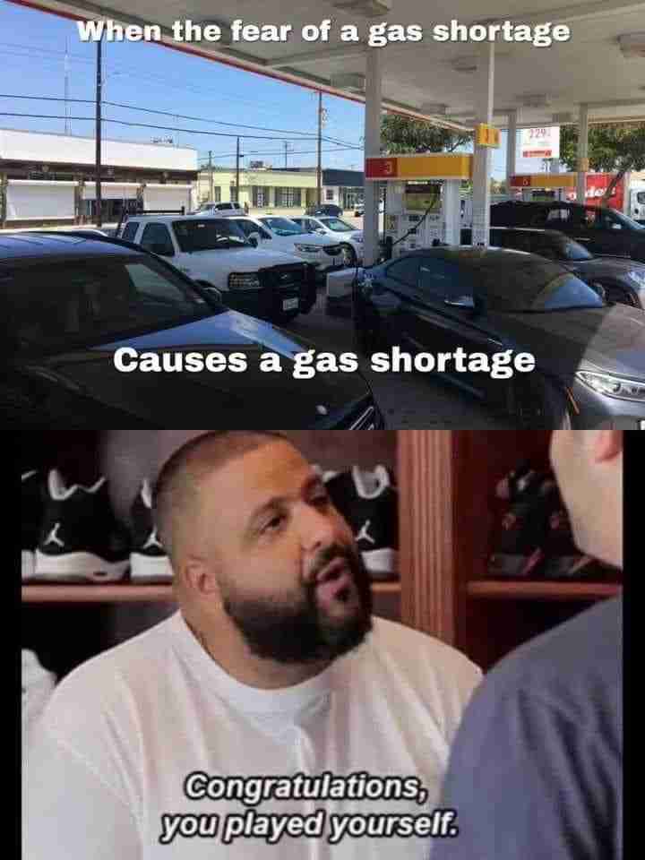 Gas Shortage Memes