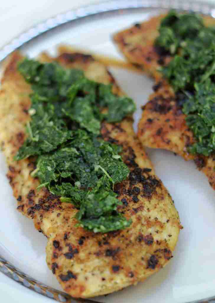 Blackstone Griddle Chicken With Mint Chimichurri Recipe 