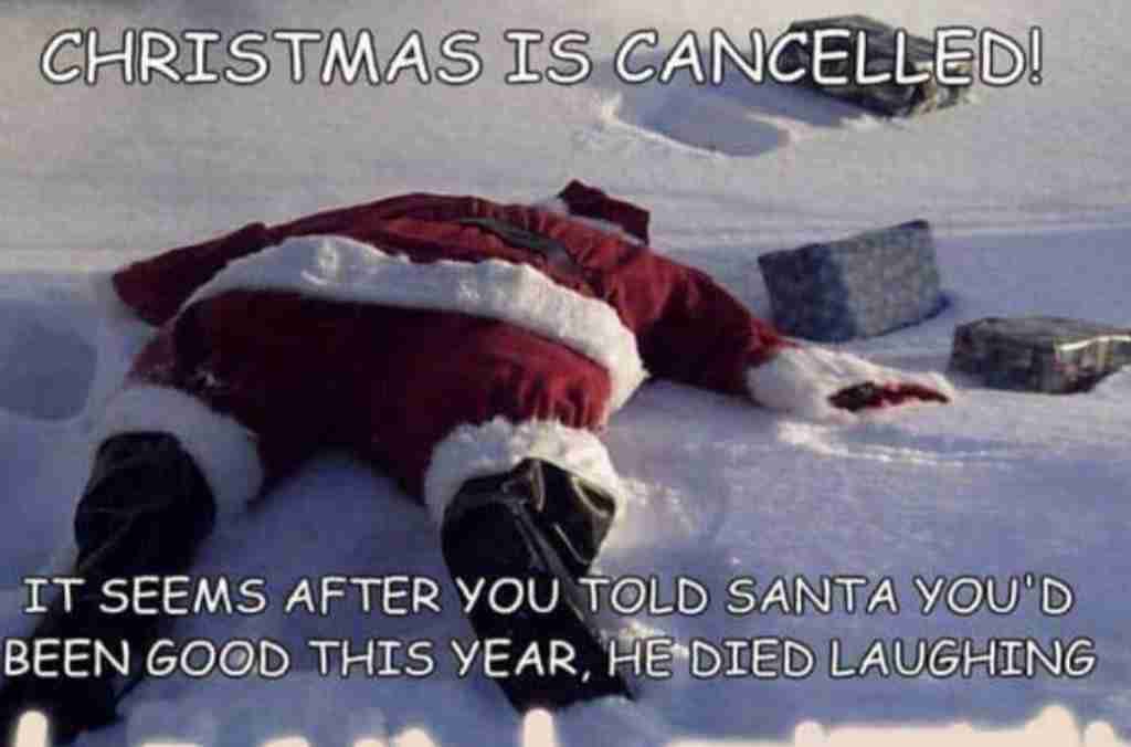 Christmas canceled Memes