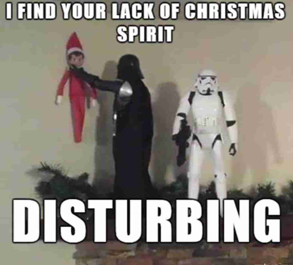Christmas star wars memes