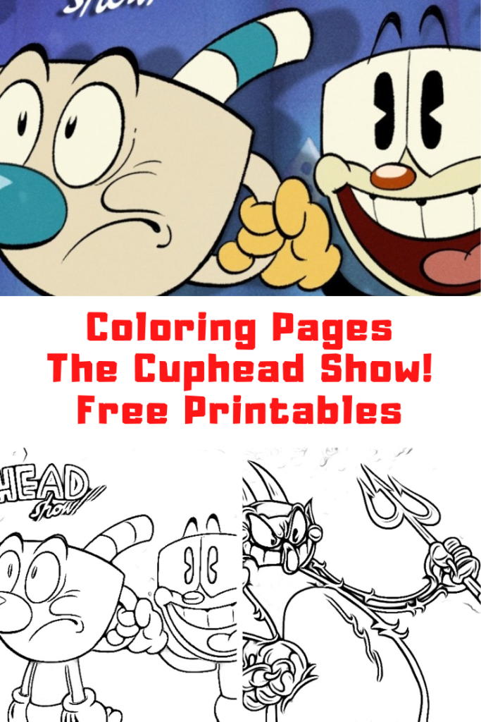 The Cuphead Show Coloring Pages