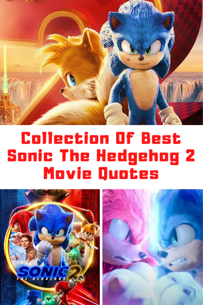 Sonic The Hedgehos 2 Quotes