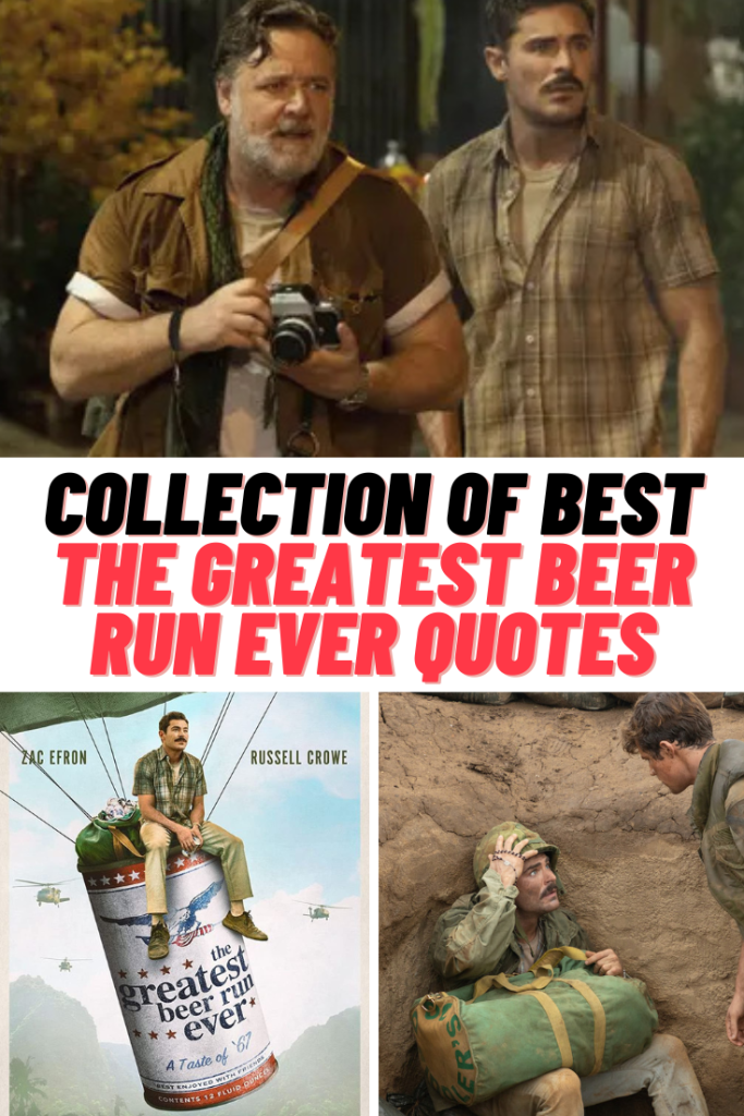 The Greatest Beer Run Ever Quotes