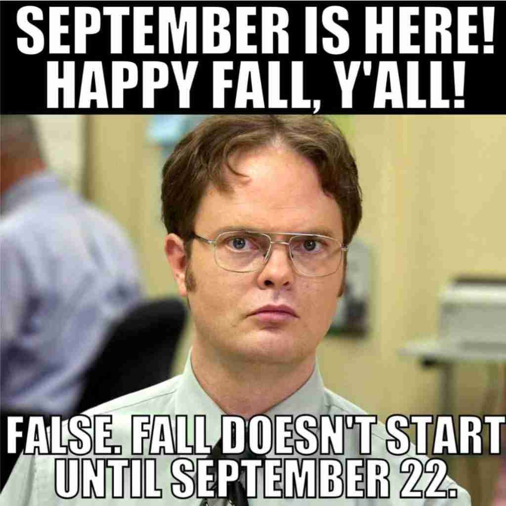 First Day of Fall Memes