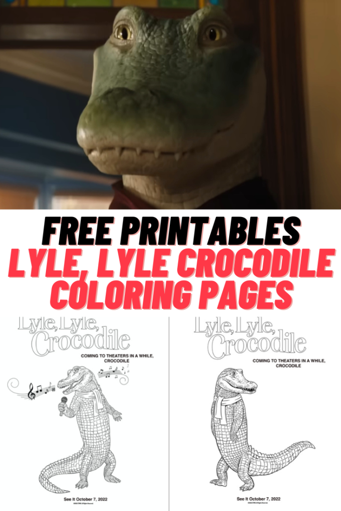 Lyle, Lyle Crocodile Coloring Pages