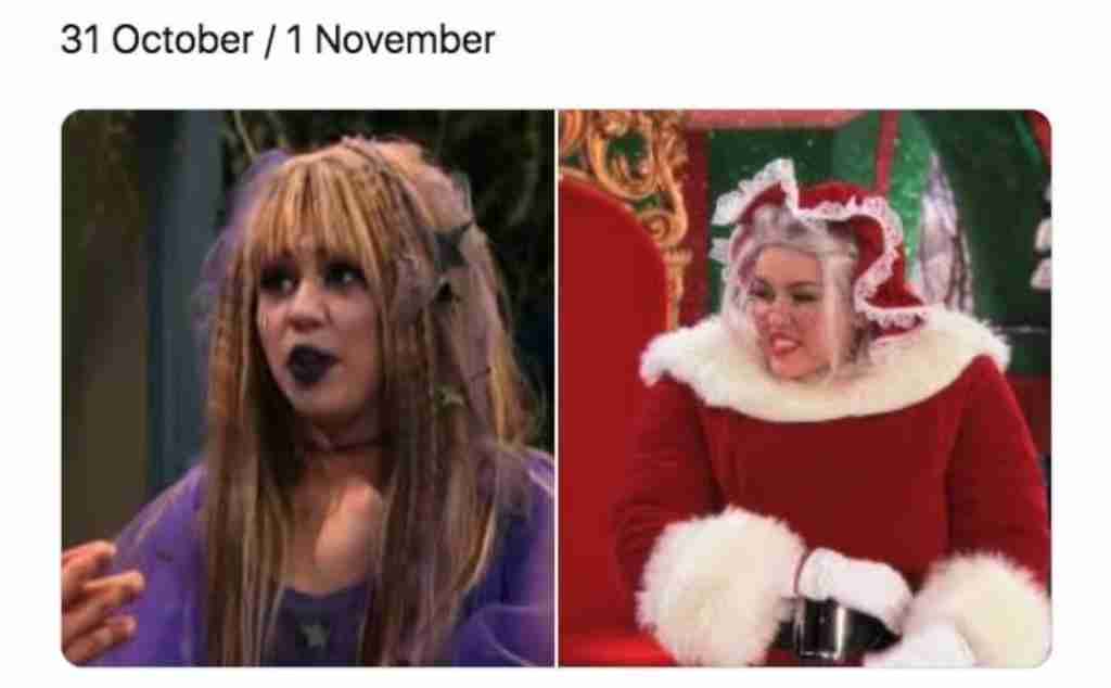 October 31 vs November 1 Memes