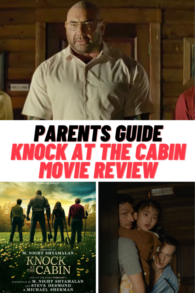 Knock at the cabin parents guide