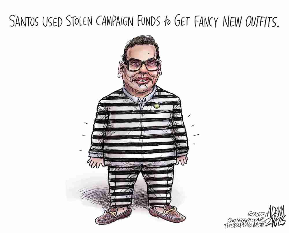 GEORGE SANTOS used campaign funds for clothes and botox