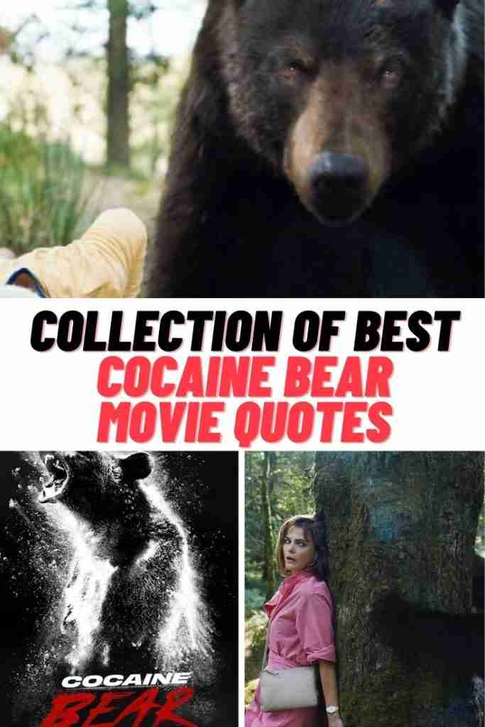 Cocaine Bear Movie Quotes