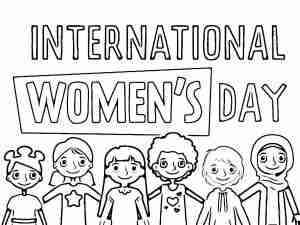 International Women's Day Coloring Pages