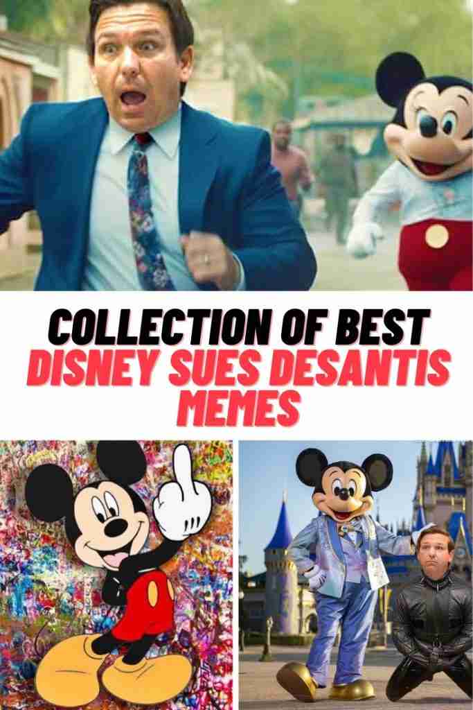 Disney Sues DeSantis Memes