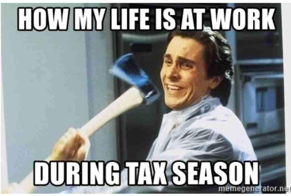 Tax Return and Tax Season Memes