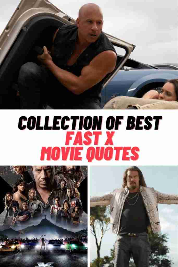 Fast X Movie Quotes