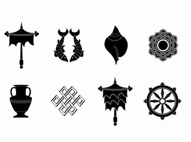 Symbols of Enlightenment 8 Auspicious Symbols