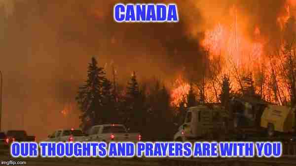 Canadian Wildfires Memes
