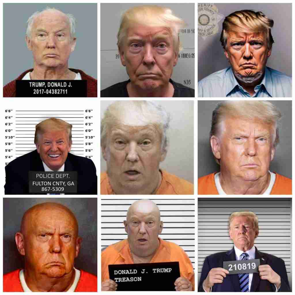 Trump Indictment Mug Shot Memes