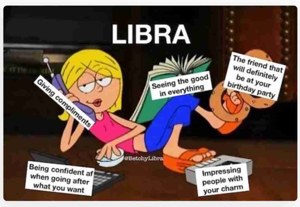 LIBRA MEMES horoscope traits