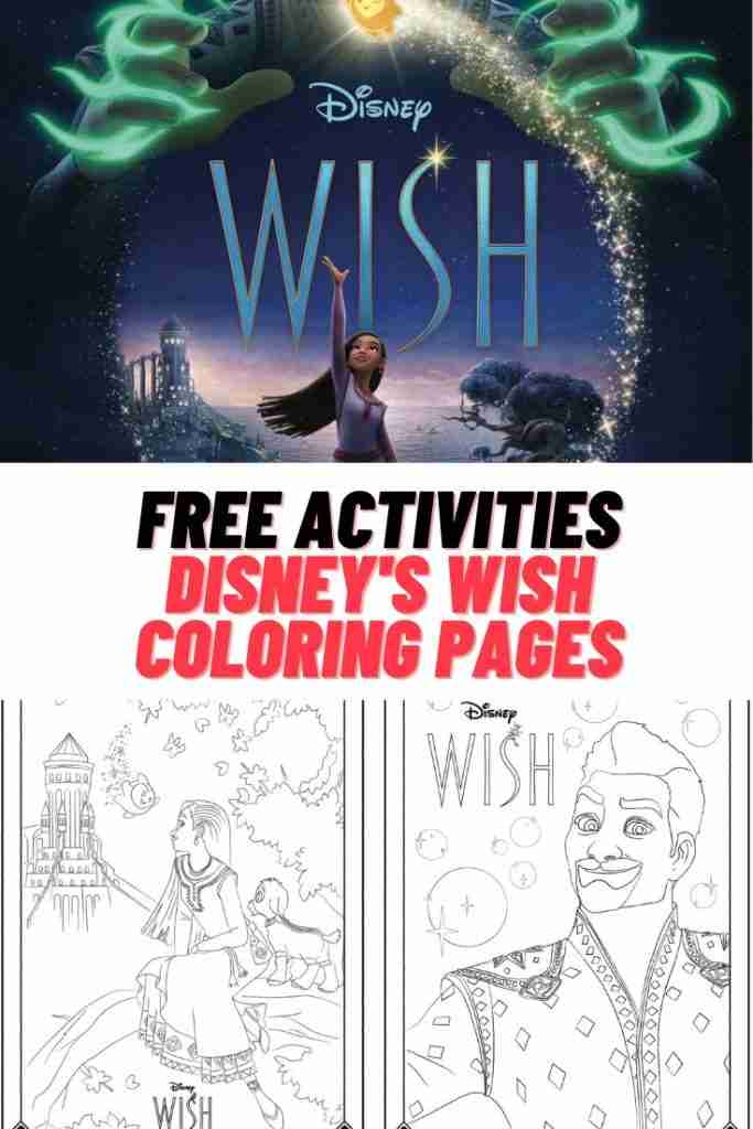 Disney's Wish Coloring Pages