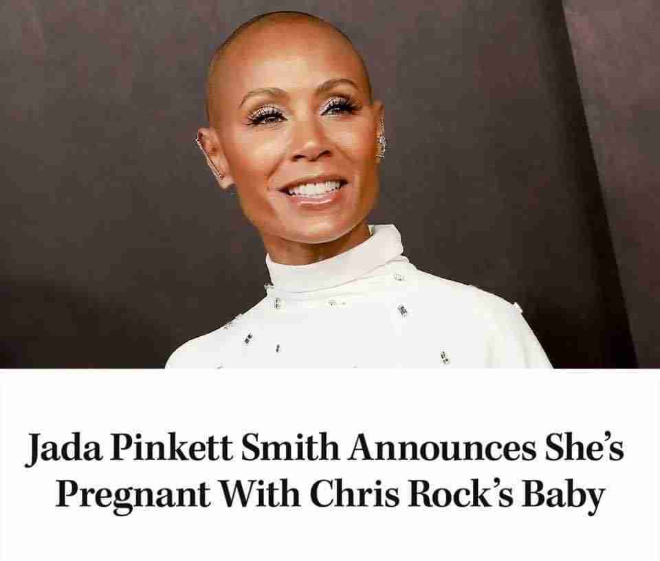 Jada Pinkett pregnant with Chris Rock baby