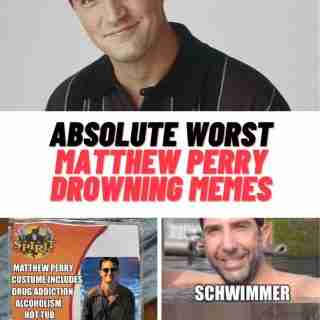 Matthew Perry Drowning Memes