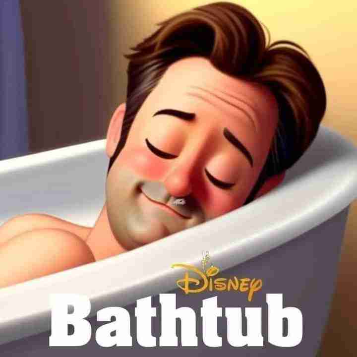 disney bathtub