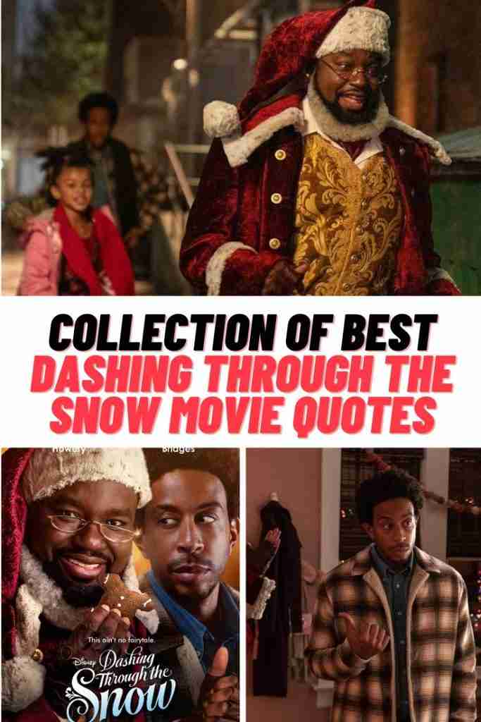 Dashing Through The Snow Movie Quotes