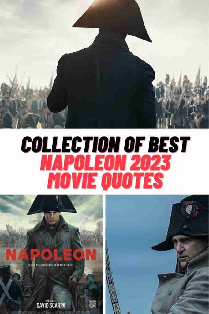 Napoleon 2023 Movie Quotes