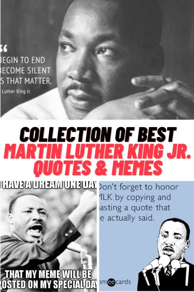 Martin Luther King Jr. Motivational Quotes Memes